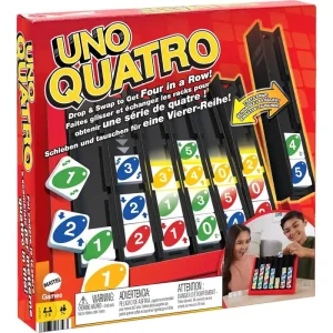 Hra Uno Quatro Mattel HPF82 Oblíbený