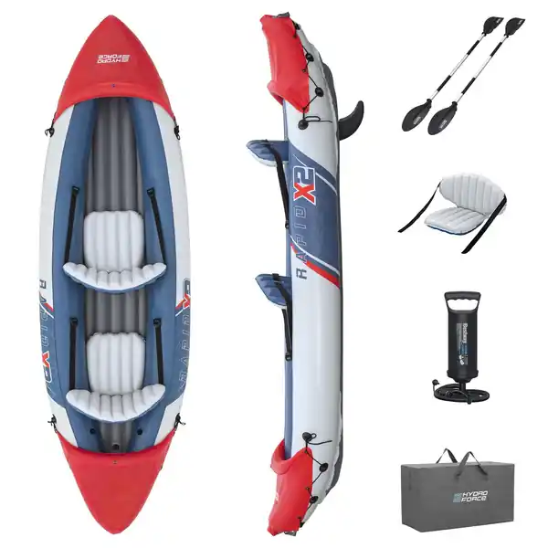 Nejprodávanější Nafukovací dvoumístný kajak Hydro Force Rapid X2 321 cm