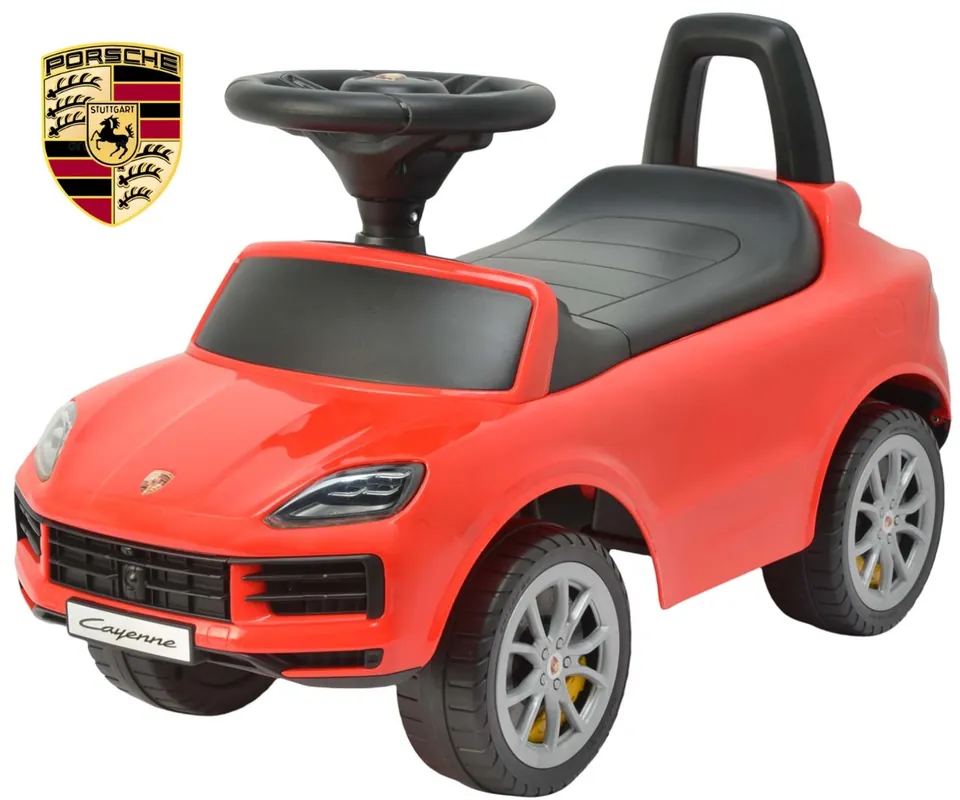 Must-Have Odrážedlo Porsche Cayenne S červené