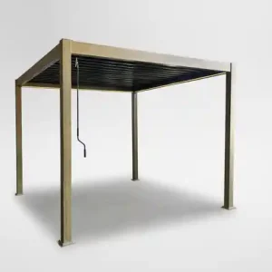 Zahradní pergola SIENA hnědá 300x300 cm RIT1415 Akční Nabídka