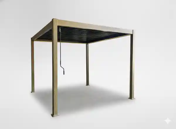 Zahradní pergola SIENA hnědá 300x300 cm RIT1415 Akční Nabídka