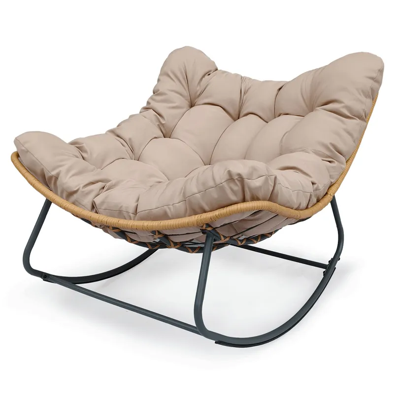 Houpací křeslo krémové AZL-G5143 CRM Must-Have