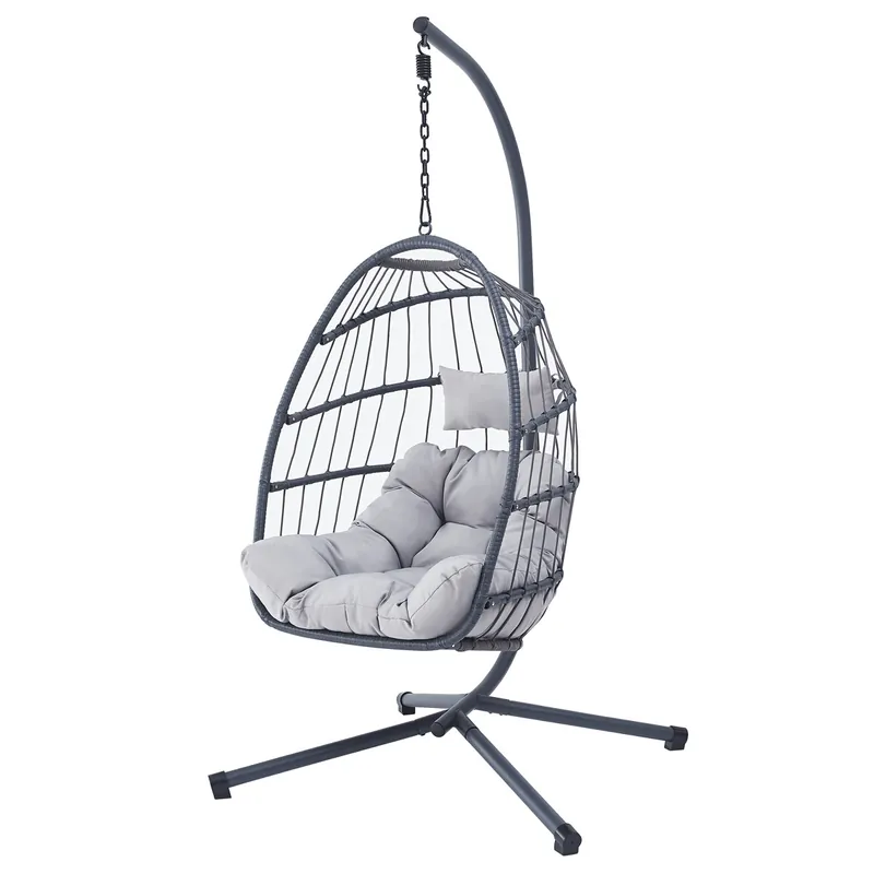 Závěsné křeslo šedé AZ-V1269 GREY Nejlepší Cena