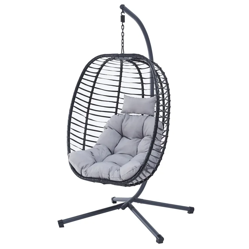 Závěsné křeslo šedé AZ-V1289 GREY Odeslání Ihned