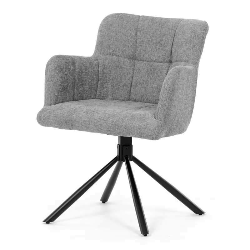 Nejprodávanější Jídelní židle šedá DCH-T1122 GREY2