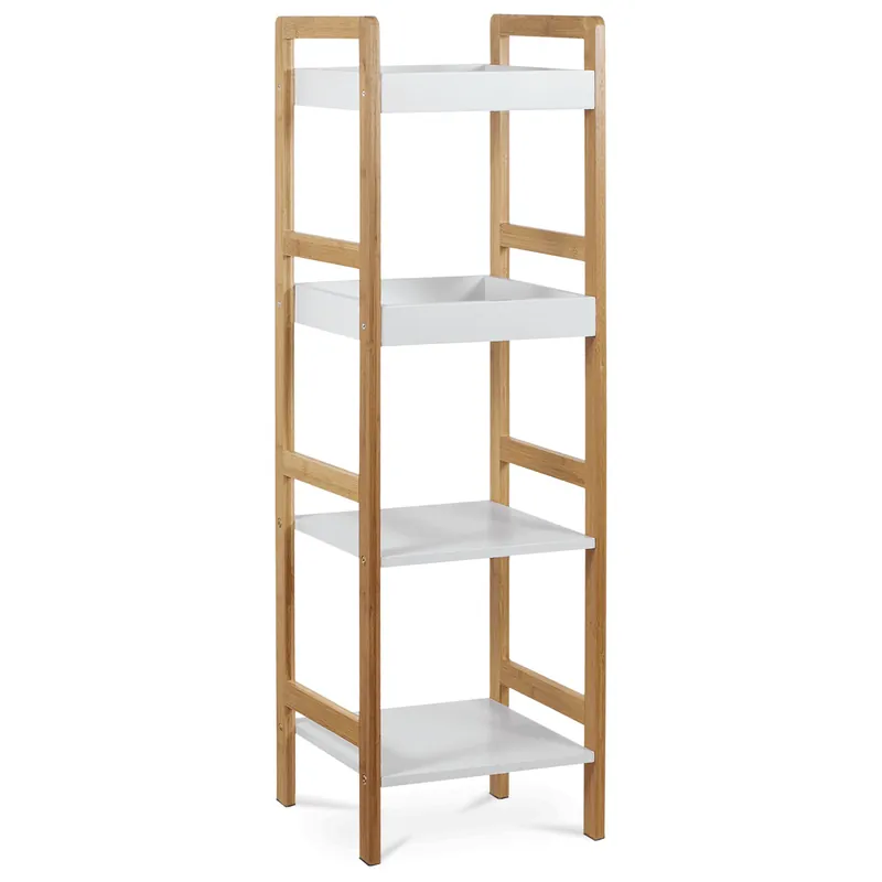 Aktuální Bambusový regál přírodní DR-013-4