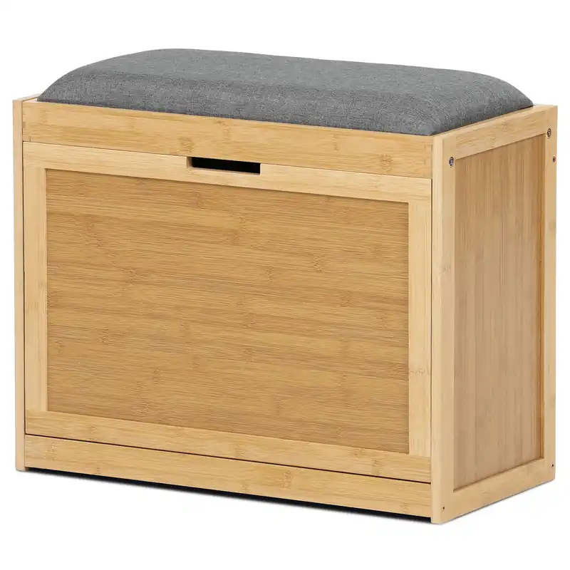 Vrácení Zdarma Bambusový botník přírodní DR-N1014 GREY2