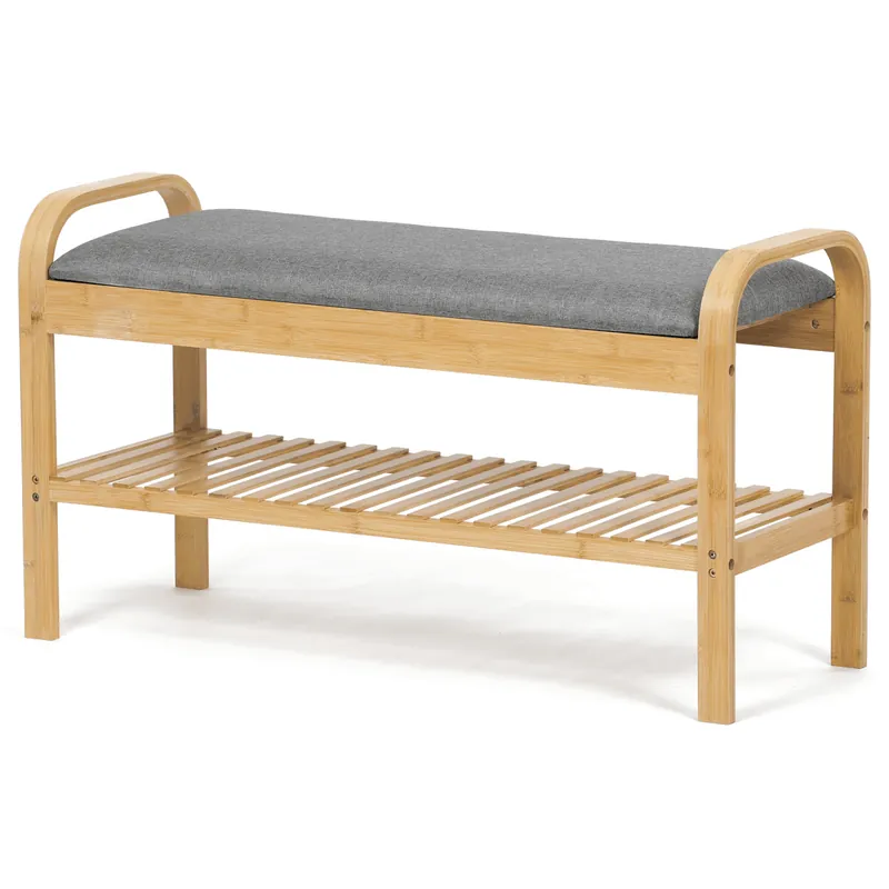 Ověřený Bambusový botník přírodní DR-N1016 GREY2