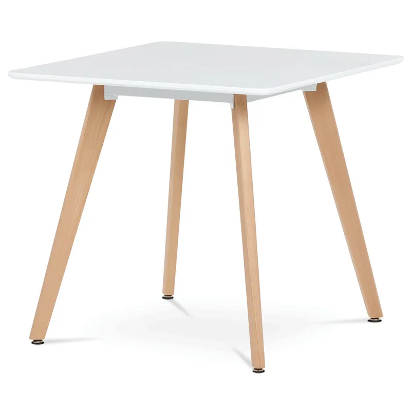 Jídelní stůl DT-312 bílý / naturální Akční Cena