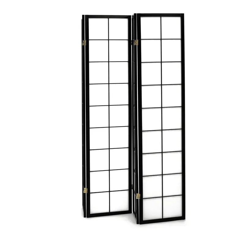 Must-Have Paraván černý EF-E804 BK