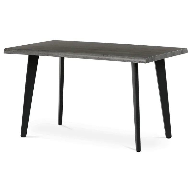 Levný Jídelní stůl HT-F4413 šedý dub / černý