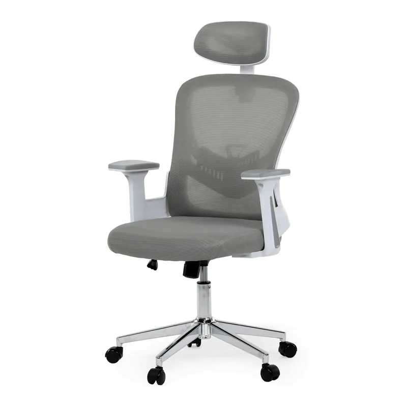 Kancelářská židle šedá KA-K2031 GREY Levný
