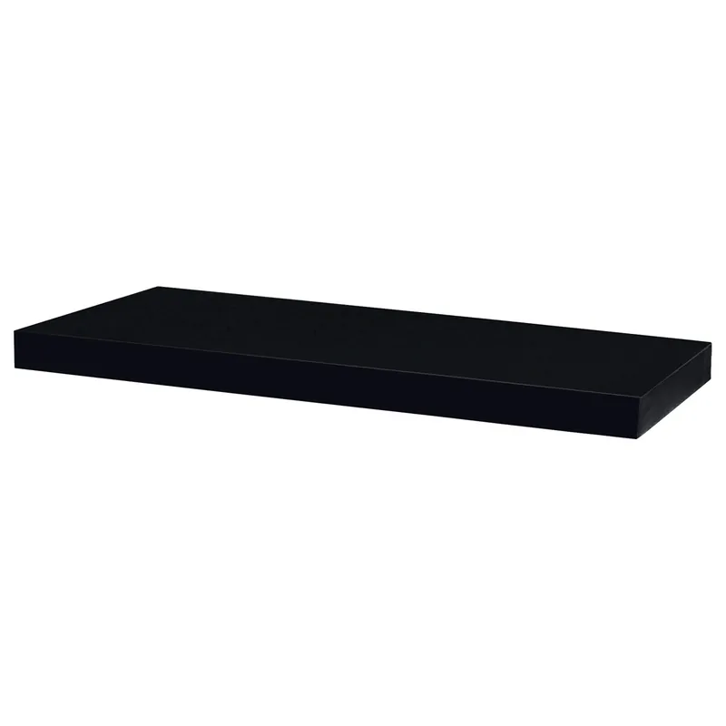Nástěnná police 60 cm černá P-001 BK lesk Koupit Online