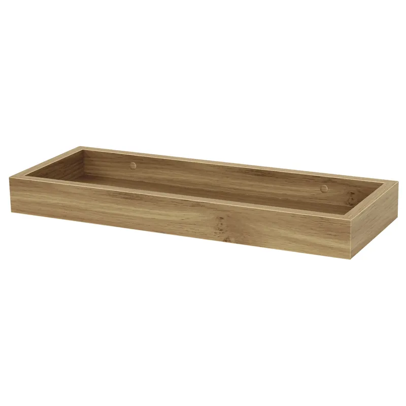Nástěnná police hnědá P-010 OAK Nejlepší Volba