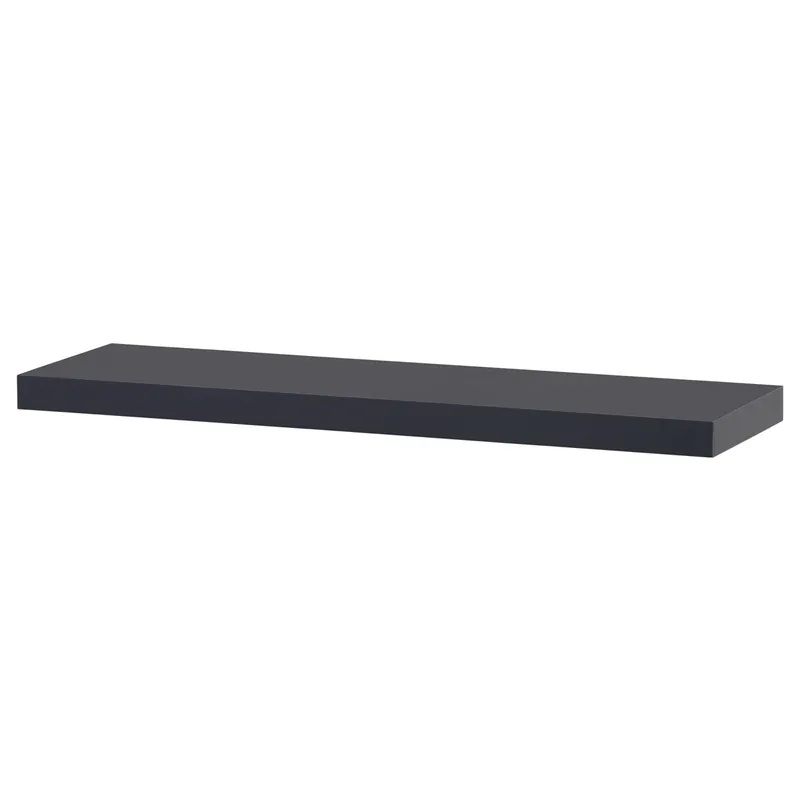 Výprodej Nástěnná police 90 cm šedá P-013 GREY2