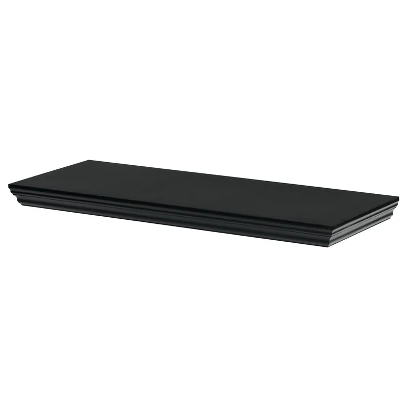 Expresní Doručení Nástěnná police 60 cm černá P-024 BK
