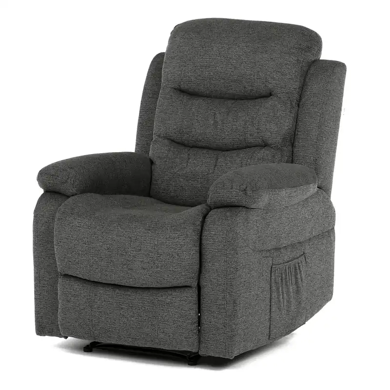 Polohovací křeslo šedé TV-4086 GREY2 Novinka