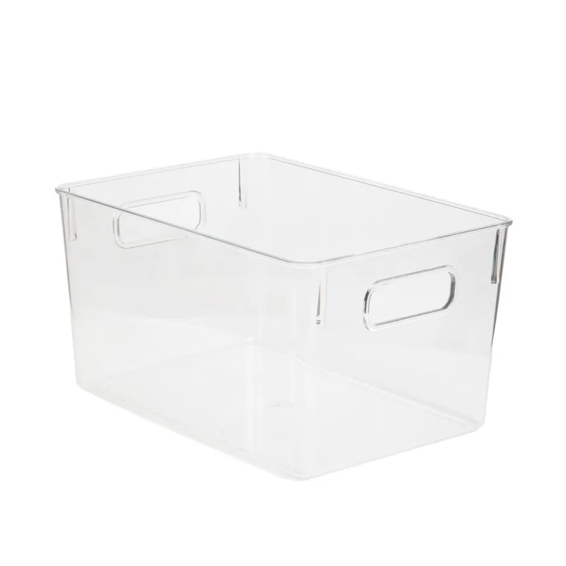 Víkendová Akce Úložný box LYDIE průhledný 881836