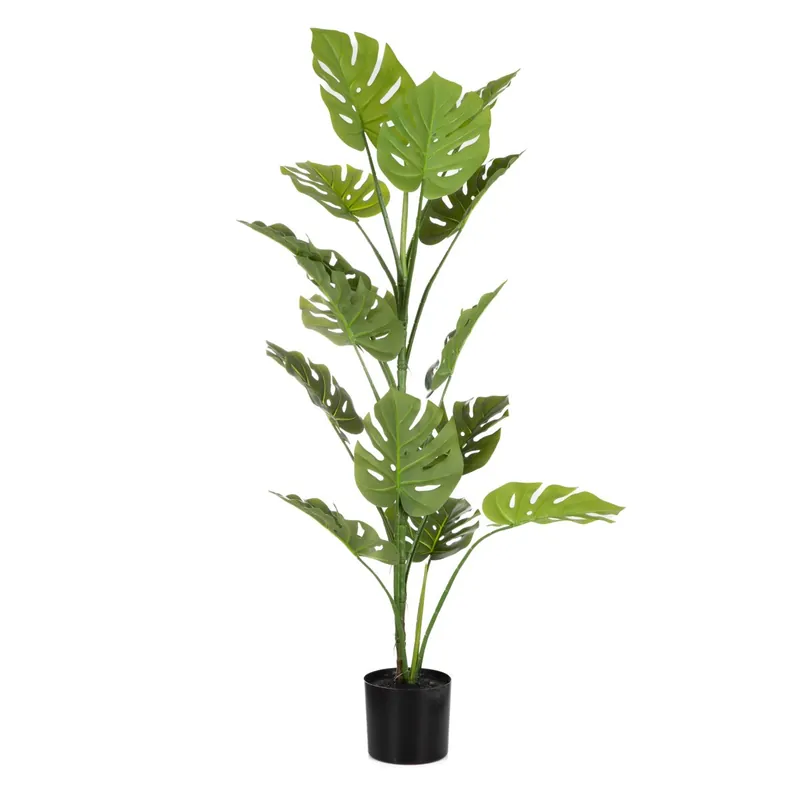 Umělá rostlina TROPICAL ZONE monstera 882048 120 cm Nízká Cena