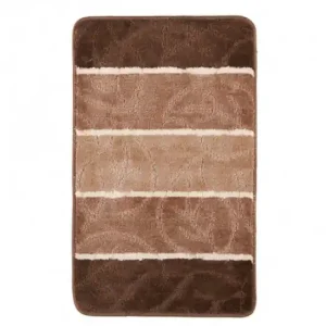 Koupelnový kobereček MULTI A5019 BROWN CAMEL listí, hnědý Cenová Bomba