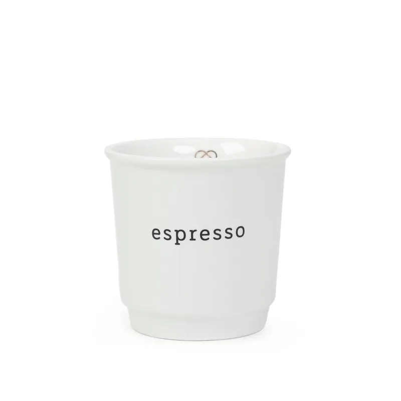 Pohár VAMOS na espresso, bílý 886978 100 ml Víkendová Akce
