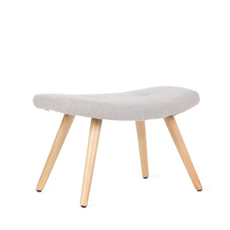 Oblíbený Podnožka MOSS TEDDY BOUCLE světle šedá 847894