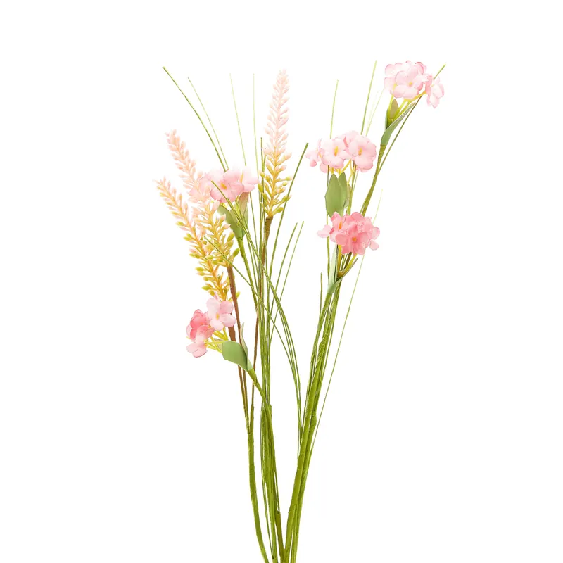 Umělý květ MEADOW růžový 876184 53 cm Hit Sezóny