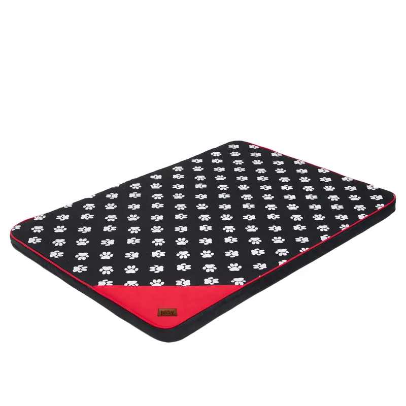 Matrace LIGHT XL tlapky, černá Must-Have