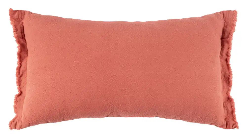 Nová Kolekce Obdélníkový polštář STONEWASHED oranžový