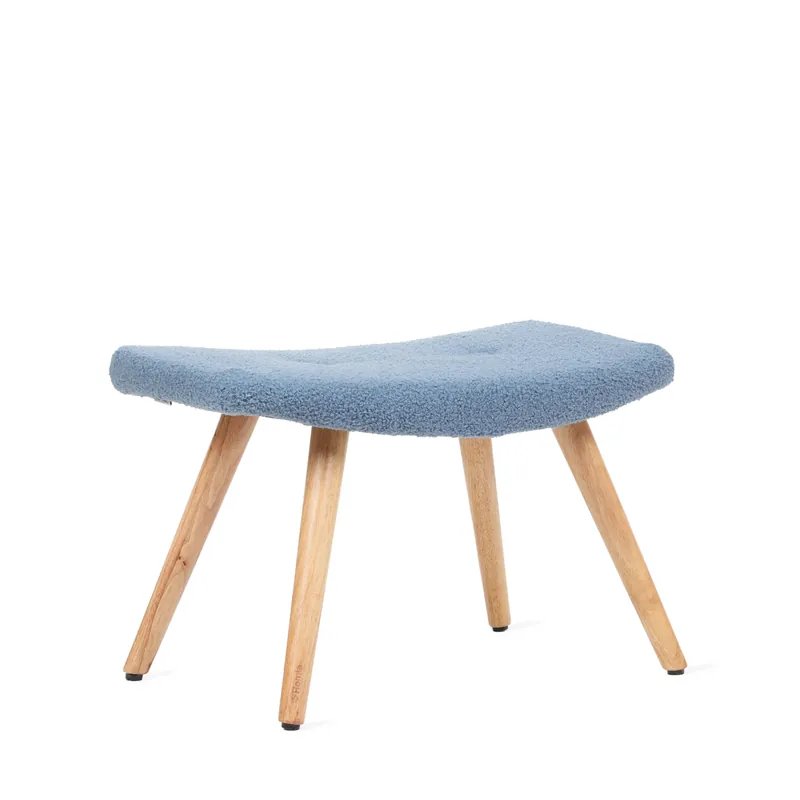 Podnožka MOSS TEDDY BOUCLE modrá 847900 Aktuální