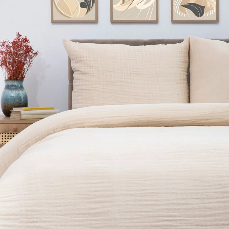 Ložní souprava TIAREL PREMIUM mušelínová, béžová 880778 Originální