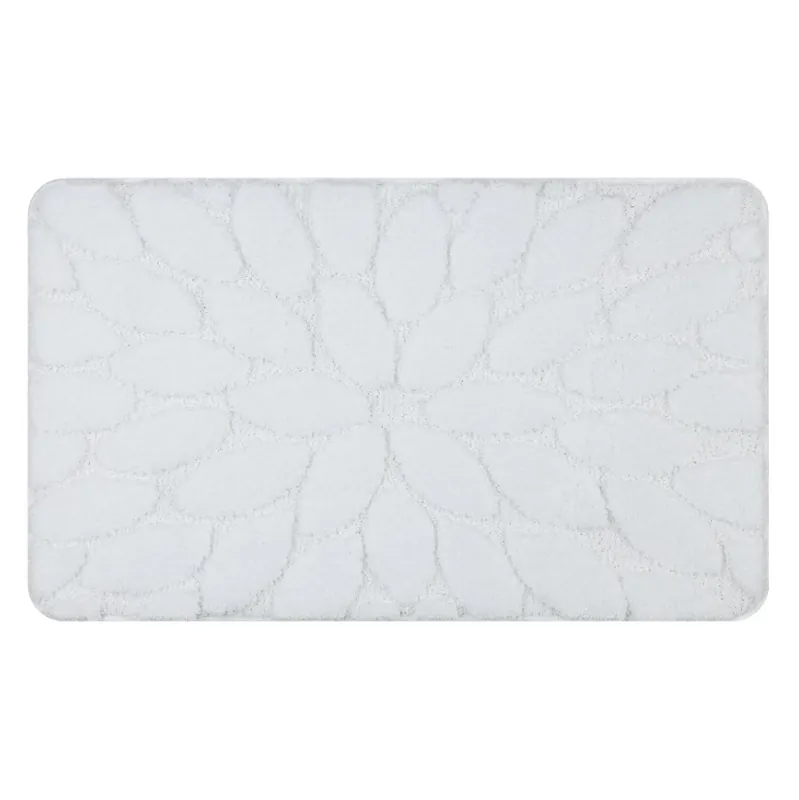 Koupelnový kobereček SUPREME STONES kamínky, bílý Top Prodej