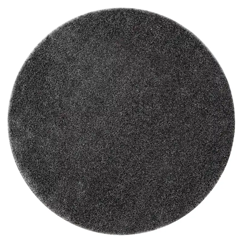 Koupelnový kobereček SYNERGY glamour / lurex, šedý kruh Bezpečná Platba