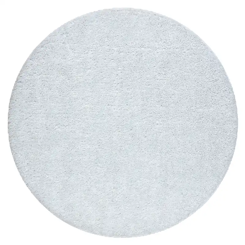 Koupelnový kobereček SYNERGY glamour / lurex, bílý kruh Koupit Online