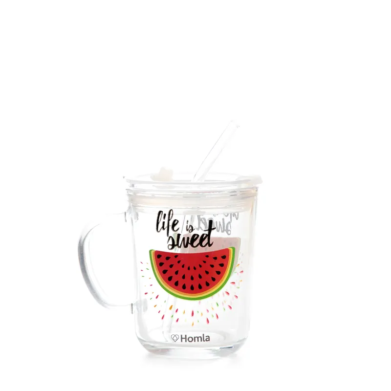 Pohár EMBO SUMMER s melounem s ouškem 816630 400 ml Rychlé Dodání