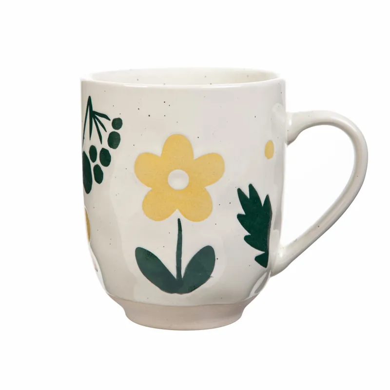 Koupit Online Šálek SAGARO s velkými žlutými květy 888743 350 ml