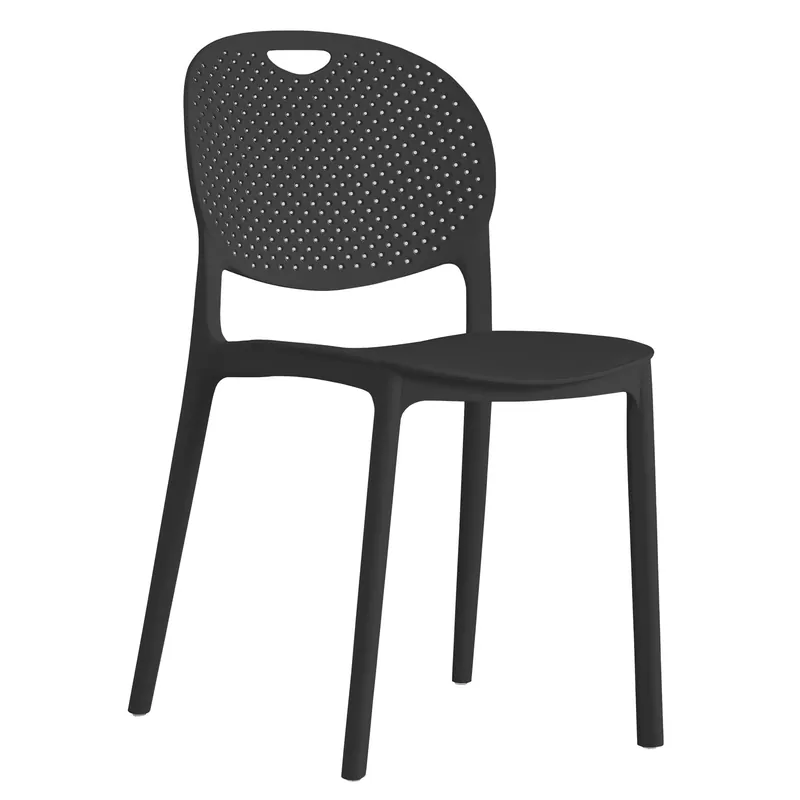 Originální Set dvou židlí LUMA černé (2ks)