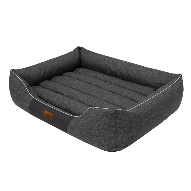 Pelíšek COMFORT XL černý ekolen Nejlepší Volba