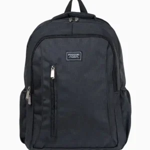 Bezpečná Platba Černý batoh New Amsterdam s kapsou na laptop