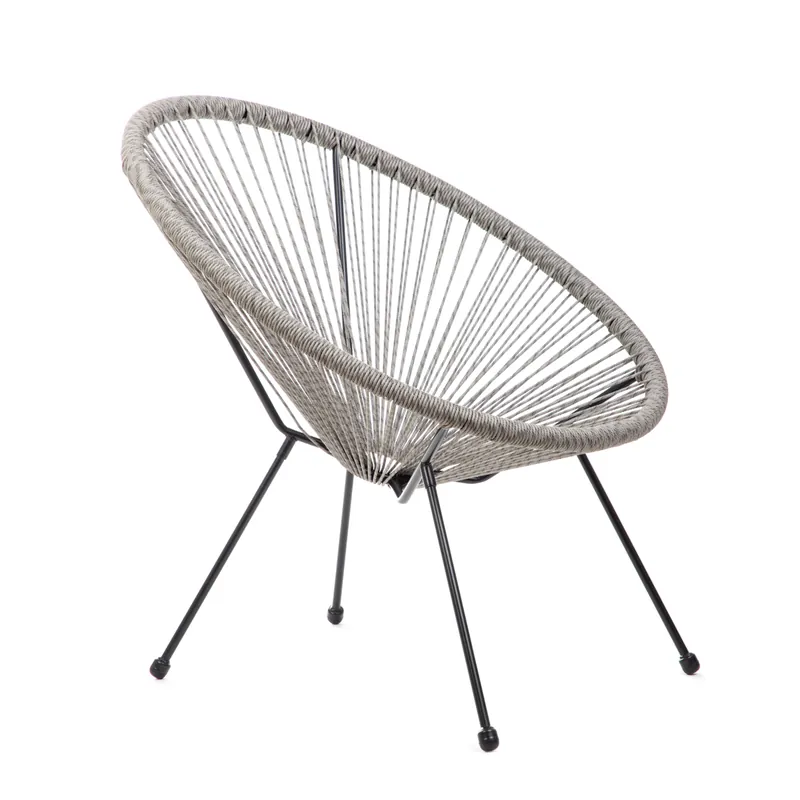 Must-Have Křeslo ACAPULCO TWIST šedé 887982