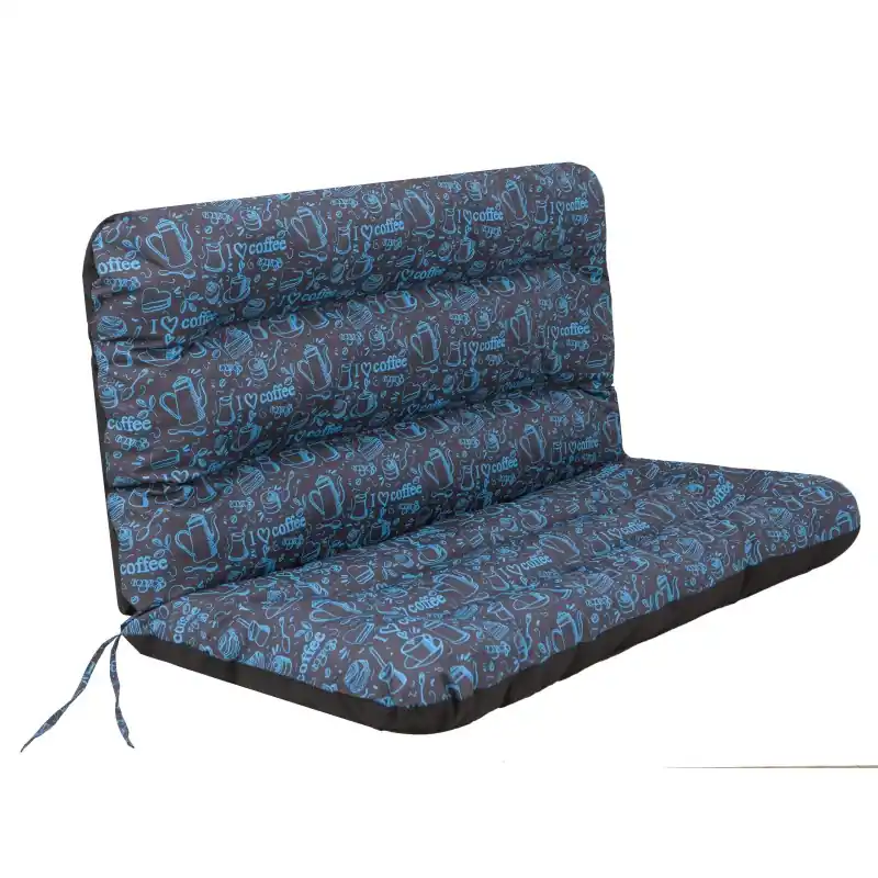 Kup Teď Polštář na houpačku ANIA 120 cm coffee, modrý