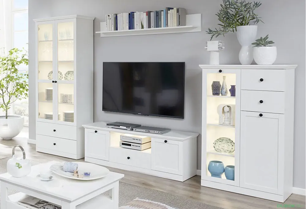Obývací sestava 3.0 m bílá Brandson Speciální Cena