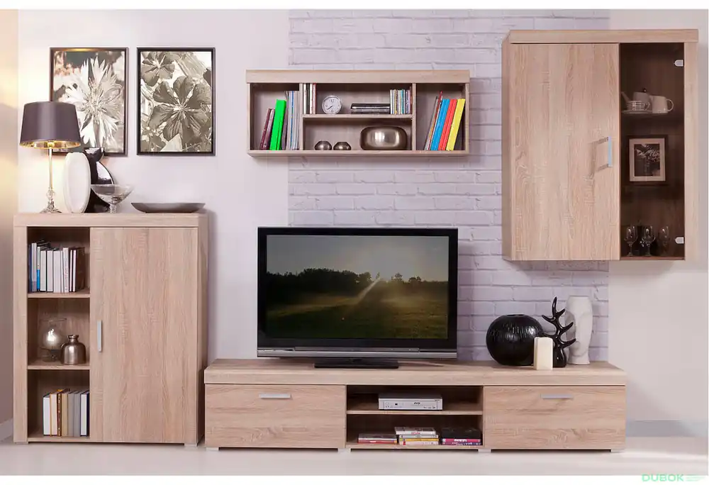 Sezónní Sleva Obývací sestava I dub sonoma Damis