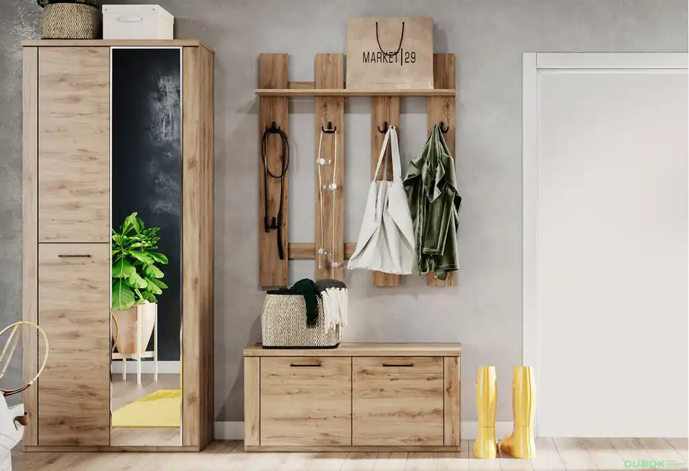 Předsíňová sestava 2.0 m dub navarra Doorset Sezónní Sleva