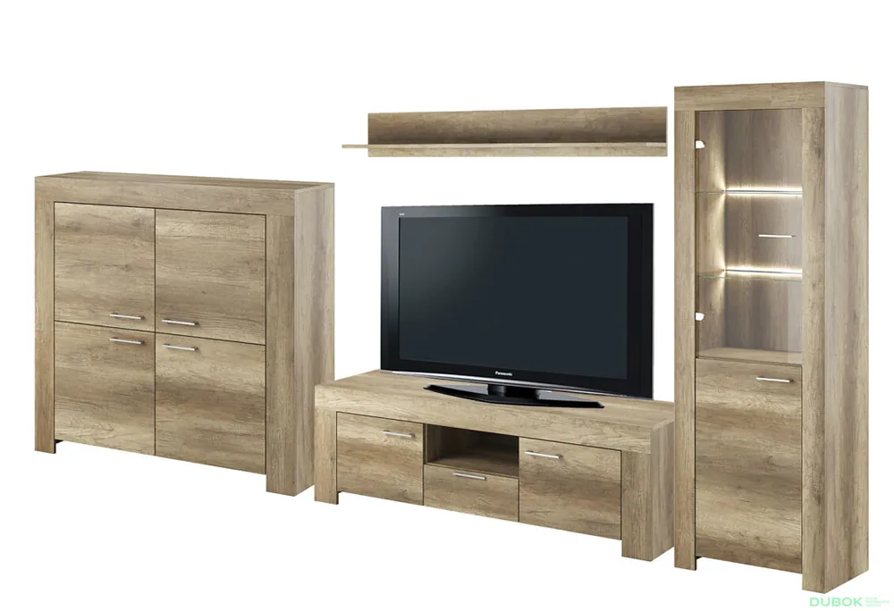Obývací sestava 3.45 Sky country šedá Víkendová Akce