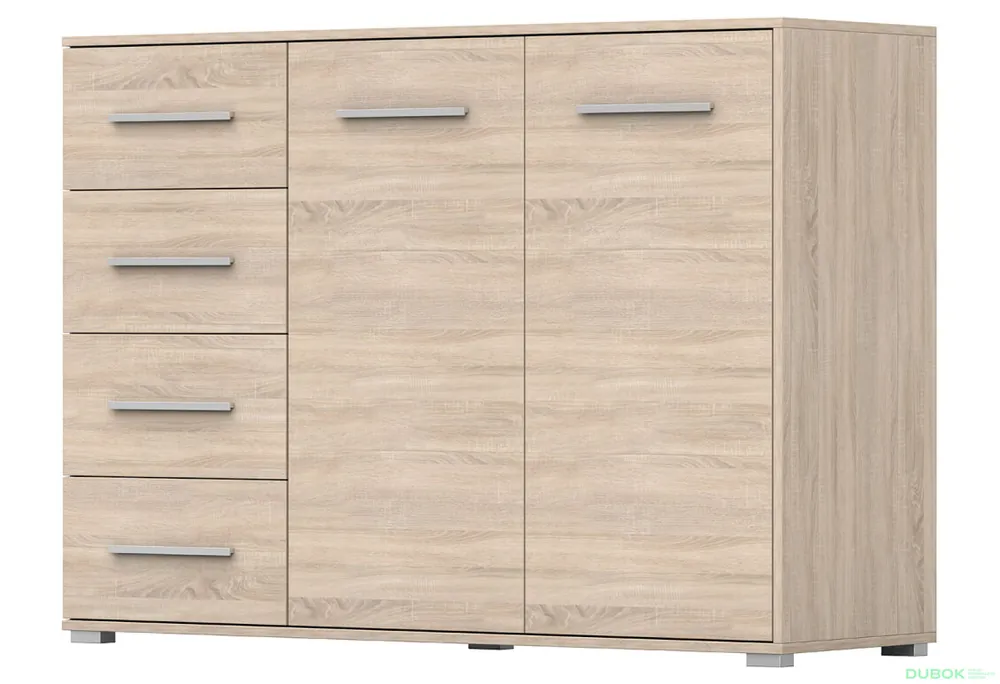 Komoda Frida 01 135 2D4S dub sonoma Akce