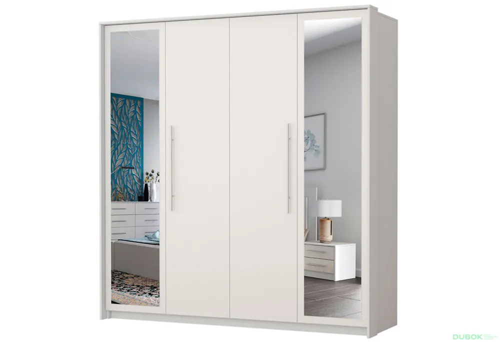 Bezpečná Platba Skříň 4D Aurelia silk / bílý Idczak meble