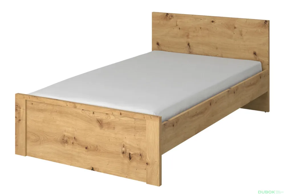 Nová Kolekce Postel 120x200 dub artisan Ayson