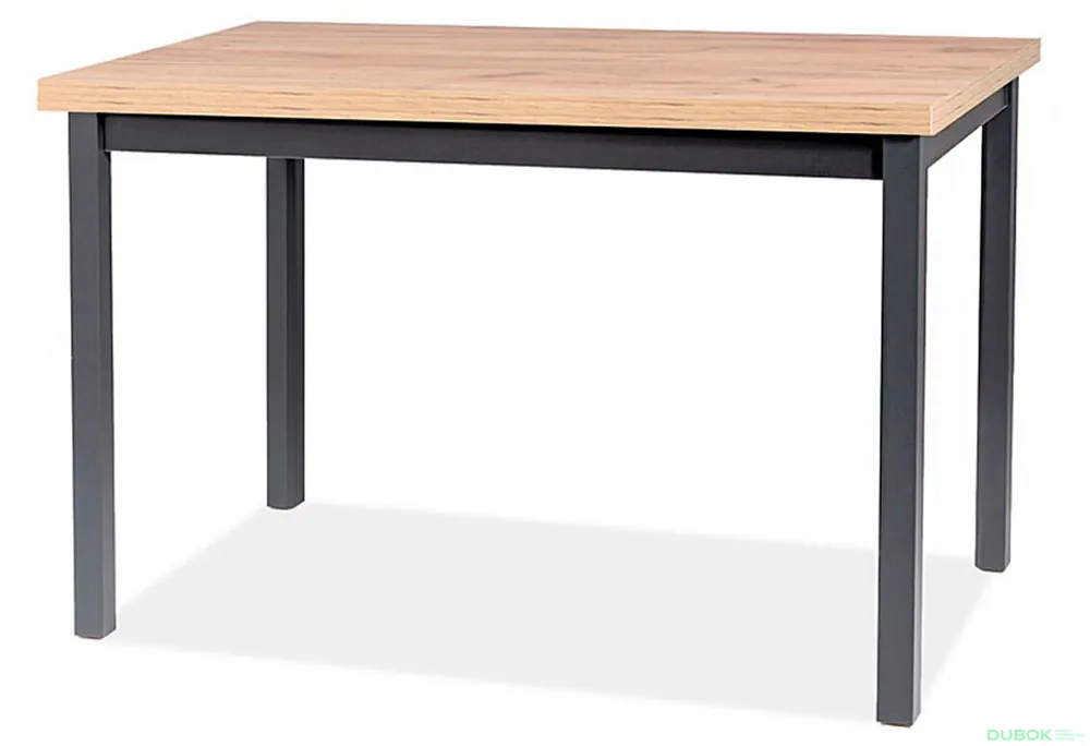 Ověřený Stůl Adam 100x60 dub artisan / černý