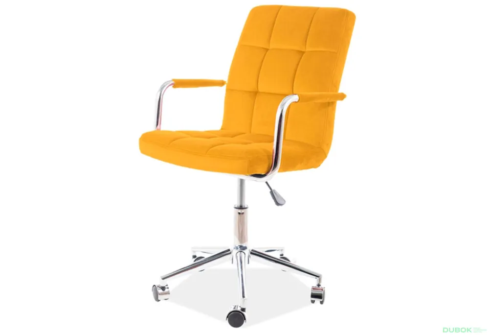 Otočné křeslo Q-022 Velvet, kari Bluvel 68 Bezpečná Platba